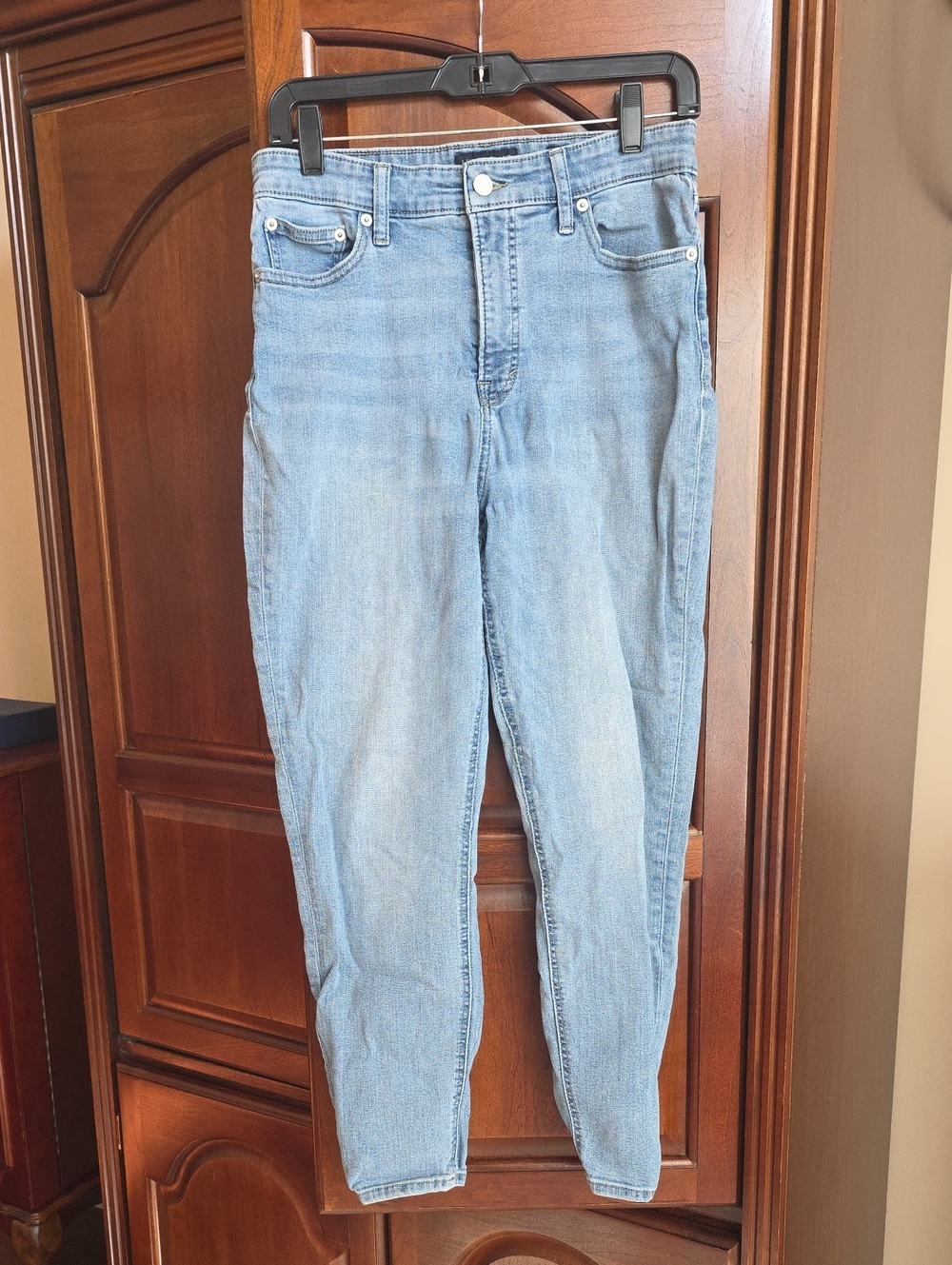 Lucky Brand High Rise Skinny Light Blue Denim Jeans 10/30